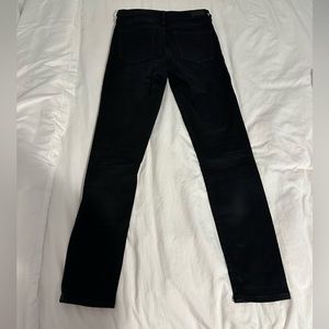 Abercrombie High Rise Black Skinny Jean Size 29L